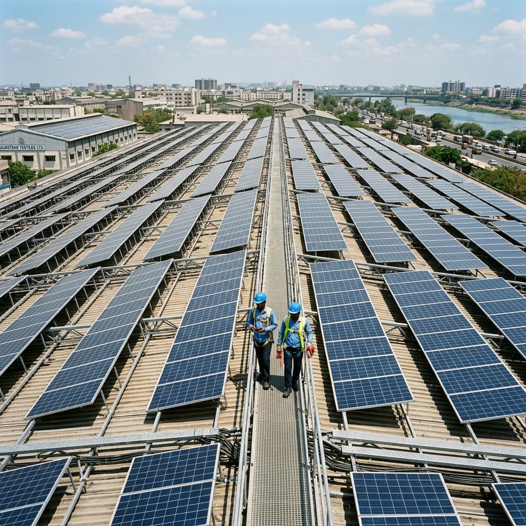 Solar installation project in Faridpur, Sakra